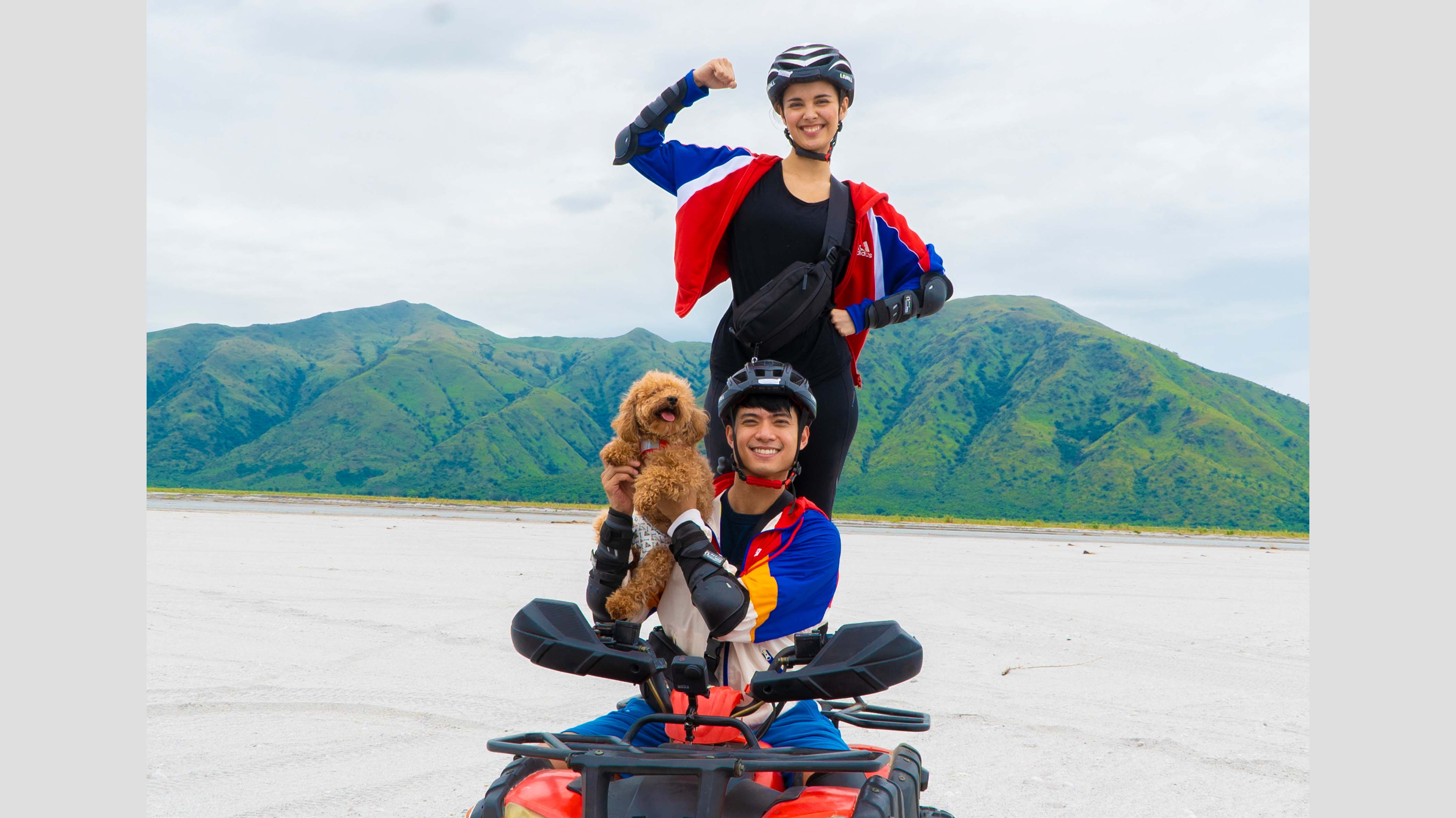 Megan Young and Mikael Daez in Botolan
