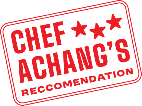 Chef Achang's Recommendation Stamp