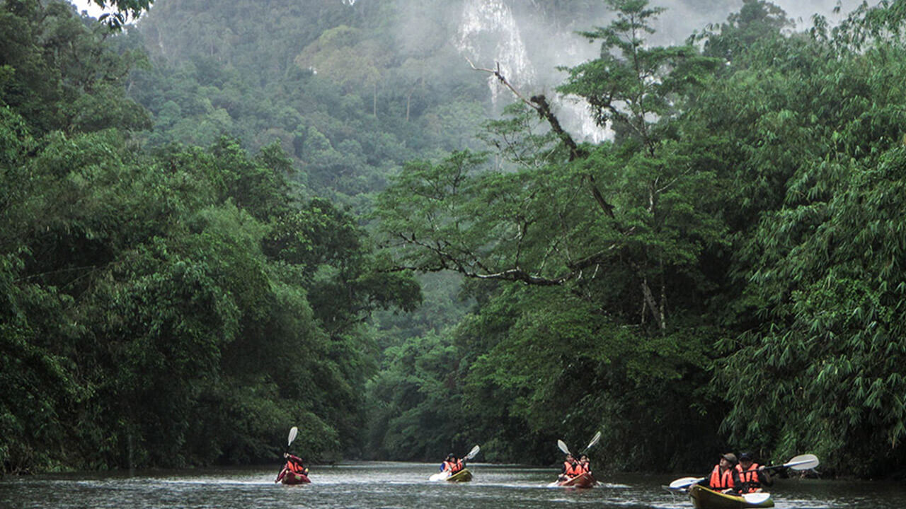 Semadang Kayak: Challenge Location